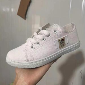 New Womens Canvas Shoes Comfortable Lightweight Casual Shoes Old Beijing Cloth Shoes Ladies Shoe Lace-Up Shoes