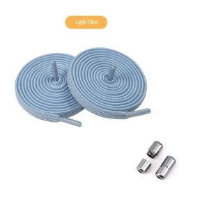 tali sepatu elastis pipih 6mm dengan capsulelock system