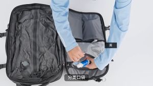 MARK RYDEN MR9299 Vacuum Backpack Bag Large Capacity 17.3 Inch - Tas Ransel Banyak Kantong FREE Pump