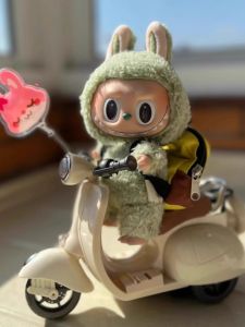 AMU·PIGGY | Collectible Toy Figurine Motorbike Theme