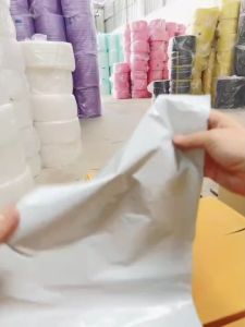 100 ใบ ถุงไปรษณีย์พลาสติก สีขาว ความหนา 110 ไมครอน