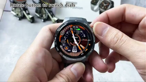 RUNI Watch5 Pro smart watch 2.08” AMOLED Display Compass+GPS+NFC 720 hours battery life Bluetooth 6.0 call 150+ Sports Modes Sleep monitoring IP68 Waterproof for Android&iOS 1 Year  Warranty