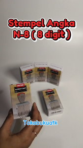 Stempel Angka/Nomor 8 Digit - 8 Band Numberer