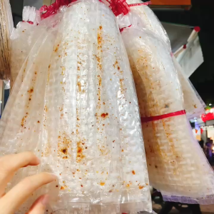 Bánh Tráng Muối Nhuyễn Mặn Mặn Cay Cay - Bánh tráng dẹp muối tuổi thơ