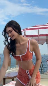 KUKU - Stripe Bikini Set บิกินี่