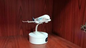 20CM A330 Beluga Metal Scale Aircraft Alloy Metal Model Plane Building Kit Home Decor Aviation Simulation Plane Collected Gift