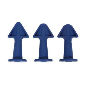 3pcs Caulking Nozzle Applicator Finishing Tool Spatula Plastic Glue Shovel Tile Brick Joints Floor Silicone Remover Grout Kit