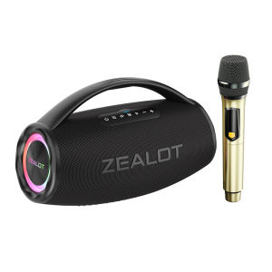 Zealot | Loa Bluetooth Zealot-S97 Với Mic Không Dây Loa Di Động Mạnh Mẽ Loa Tiệc Tùng Trình Điều Khiển Toàn Dải Âm Trầm Sâu Thân Nhựa Chống Nước