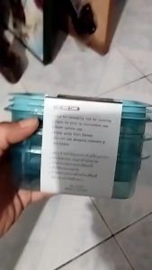 กล่องถนอมอาหาร 300ml กล่องใส่อาหาร 3 ใบ พลาสติกฟู้ดเกรด ไม่ทิ้งสารตกค้าง ฝาปิดล็อกแนบสนิท อุ่นไมโครเวฟได้ สามารถวางซ้อนกล่อง คุณภาพและความจุใบละ ทำให้กับการอาหาร คลิกที่นี่