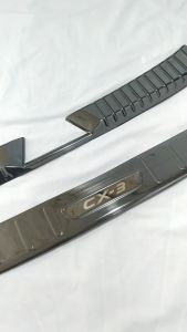 Bộ Chống Trầy Cốp Xe Mazda CX30 CX3 2022 Trong Ngoài Vân Titan Cao Cấp