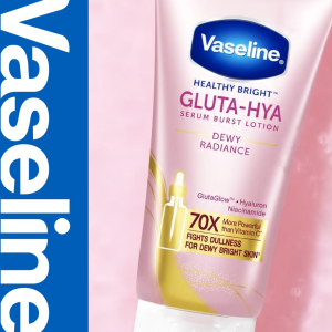 Vaseline Gluta-Hya Dewy Radiance Serum Burst Lotion 70ml - Daily Body Moisturizer 4D Hyaluron 70x Niacinamide