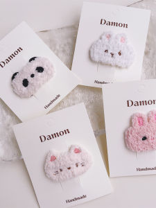 Cute Cartoon Hair Clips for Girls Baby Girl Hair Accessories Forehead Clip Childrens Fashionable Hair Accessories