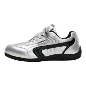 Warrior | Women Retro Silver Racing Sport Casual Shoes