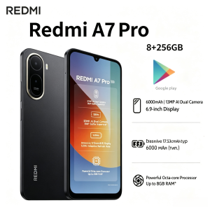 Redmi | Redmi A7Pro 2026 8GB RAM 256GB ROM 6.9 FHD+ Helio G85 Gaming Smartphone Dual 5G VoLTE 5000mAh Official Authentic Product