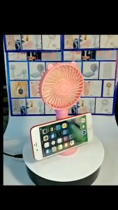 <MY RD STOCK> Portable USB Rechargeable Mini Handheld Fan Dormitory Desk Mini Fan Strong Wind Outdoor Cooling Fan Desktop Fan BTP