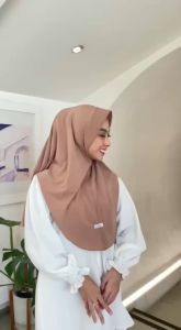 Bergo pad hamidah jersey