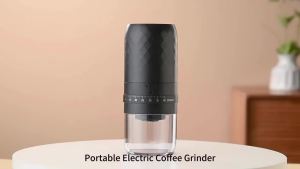 USB Charge Electric Coffee Bean Grinder Portable Adjustable Mini Coffee Machine Professional Ceramic Grinding Core for Gifts