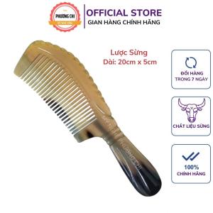Lược sừng trâu khía trắng nưa dài 20cm lược chải tóc gỡ rối massage đầu - Mỹ Nghệ Phương Chi