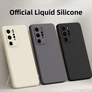 imobile | Suitable for Huawei P40Pro mobile phone case P50/P60 new P40Pro+ liquid silicone Air protective case P50e all-inclusive anti-fall por ten s high-end soft shell case plus glory