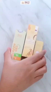 Sunscreen Gel SR12 30ML Mencerahkan Kulit Wajah Dan Melindungi Dari Radikal Bebas Spf50