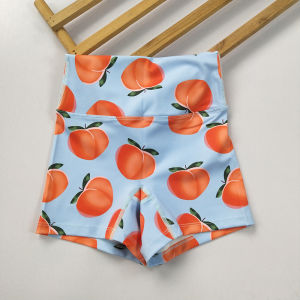 เลกกิ้งโยคะแห้งเร็วความยืดหยุ่นสูงพร้อมความชื้น Wicking สําหรับผู้หญิงกางเกงออกกําลังกายสั้นเอวสูงสําหรับวิ่งและออกกําลังกาย