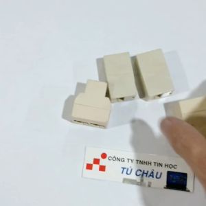 Đầu nối mạng 1 ra 1  /  Đầu chia mạng 1 ra 2 (UTP RJ45 Loại thường)