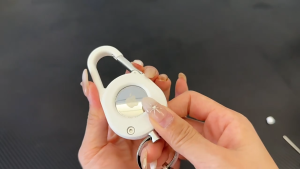 Outdoor Waterproof Airtag Case Mountaineering Buckle Protective Case with Keychain