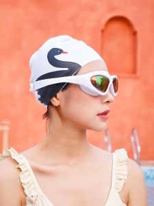 หมวก หมวกว่ายน้ำ สมุด มีหลายสี ใช้ชายและหญิง ส่งด่วน มีเก็บเงินปลายทาง Polly88