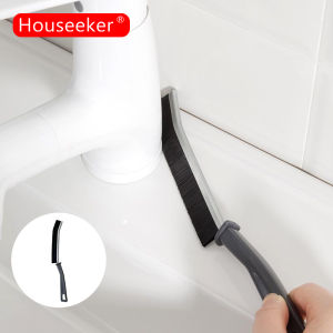 Houseeker Floor Grout Cleaner Brush Household Tile Joints Scrubber Stiff Bristles Tile Grout Cleaning Brush Window Groove Gap Lines Clean