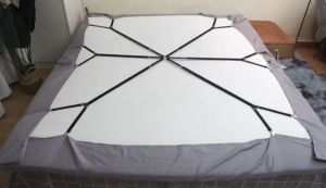 คลิปผ้าปูที่นอน - สายรัดผ้าปูที่นอน กันลื่น ที่ยึดผ้าปูที่นอน มุมเตียง