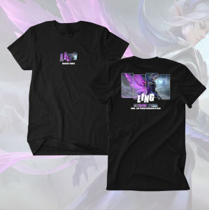 GG T-Shirt LING skin Dragon Tamer Mobile Legends Kaos Custom Katun Slim-fitting