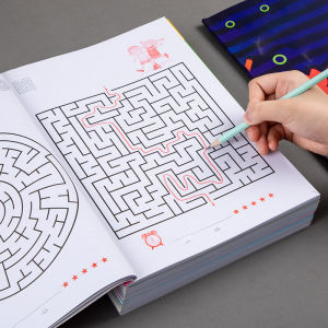 Children Maze Game Book Student Concentration Training Intellectual Development Educational Early Learning Toys Kids Gifts