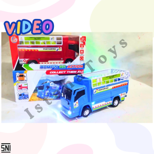 OG Mainan Anak Basuri Mini Truck Oleng Angkut Hewan JSP Kode T-06