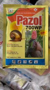 [100 Gói] Ốc PAZOL 700WP - 100gr - NICOTEK  DIỆT CẢ ỐC VÀ TRỨNG ỐC - Phun thuốc vào lúc sáng sớm hoặc chiều mát