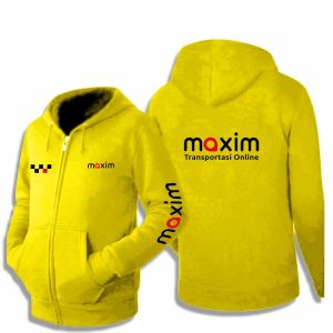 Jaket Jamper Hoddie Driver MAXIM Ready size M LXL XXL