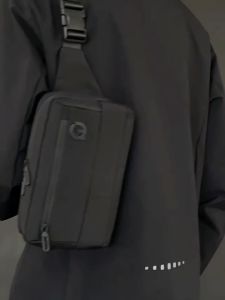 Tas Pinggang Pria Anti Air Waist bag Pria Premium Terbaru Tas Dada Fashion Kasual Bisnis Pria Bahu