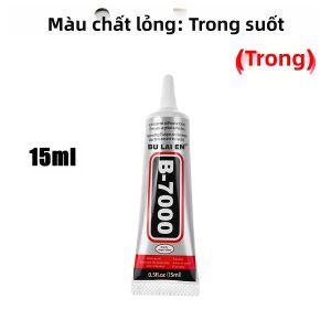 LOOLIFL | B7000 Keo Dán Độ Nhớt Cao Dùng Cho Trang Sức Đính Kim Cương Giả Hạt Keo Chống Thấm Nước Mùi Thơm Thấp Keo Lỏng Cho Quần Áo Giày Vải Sửa Chữa Màn Hình Điện Thoại Di Động 50Ml