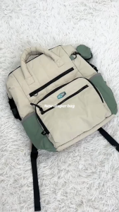 【LOCAL STOCK】BAGSMART Mommy Backpack Diaper Bag Large Capacity Baby Travel Backpack Waterproof Handbag Insulation