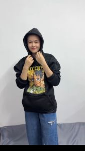 Hoodie ลายการ์ตูนสปอร์ตแอนด์สตรีท แฟชั่นเกาหลี ผ้าคอตตอน แขนยาว สำหรับผู้ชาย/ผู้หญิง