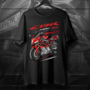 Honda | Honda Mens and Womens T-shirt Honda CBR1000RR Summer Motorcycle Tee Racing Short-sleeved Spring Cycling Off-road Fashion Top