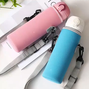 FYBEE Water Bottle Case Water Bottle Cover Vacuum Cup Sleeve Cup Sleeve Useful Pouch Portable With Strap Sport Camping Accessories