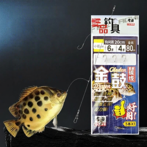 KNOLIEV | Seabream Golden Carp Mudskipper Fishing Carbon Line Fish Hooks