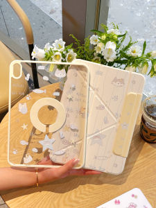 Zoyu | Lightweight Transparent Anti-drop iPad Case 11 inch Rotatable Stand