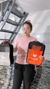 Túi đựng giày quai xách thời trang trơn 1 ĐÔI sắc màu năng động vuông KT1 GSR33 [Có bảo hành]