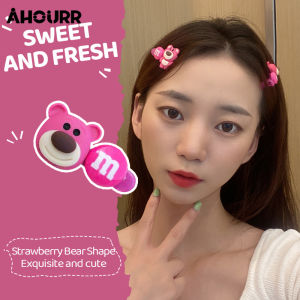 กิ๊บติดผมเล็กเด็ก ผู้หญิงกิ๊บหนีบ เครื่องประดับผม สตรอเบอร์รี่หมีลูกหมี พร้อมส่ง
