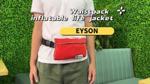 EYSON CCS602 Waist Inflatable Life Jacket CE/SOLAS Certified  กระเป๋าคาดเอวห่วงยางชูชีพ  พกพาสะดวก ลงเรือได้ทุกวัน ปลอดภัยในยามฉุกเฉิน รองรับน้ำหนักตัว 110 Kgs.