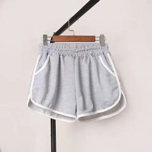 Yoga Running Home Casual Plus Size Womens Shorts Loose Fit High Waist Embroidered Triacetate Fiber Sportswear