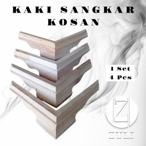 Kaki Sangkar Kosan || 1 Set Isi 4 || Bahan Kayu