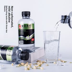 Natural Tea Soda 0 Sugar Weak Alkaline Jasmine Oolong Tea Beverage 360ml Case of 24 Bottles Refreshing Summer Drink