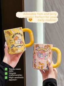 XIAOHUANGLU | Cute Couple Mug for Office and Home Large Capacity